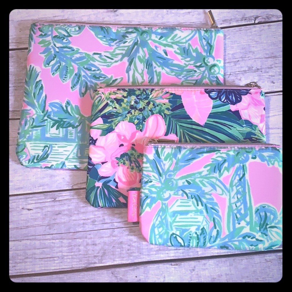 Set of Lilly Pulitzer pouches NWOT